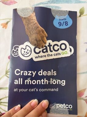 Petco Catco Promotional Flyer w Coupons
